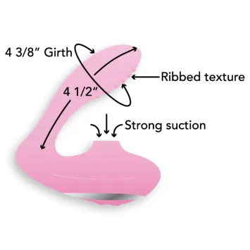 LOE - Twin Flame Dual Clitoral and G-spot Stimulator