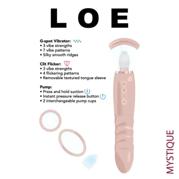 LOE - Mystique 3 in 1 Premium Stimulator