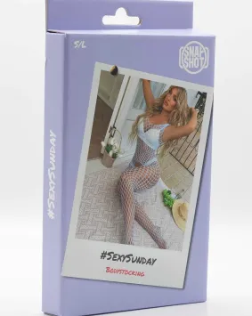 Bodystocking S/L - Blue