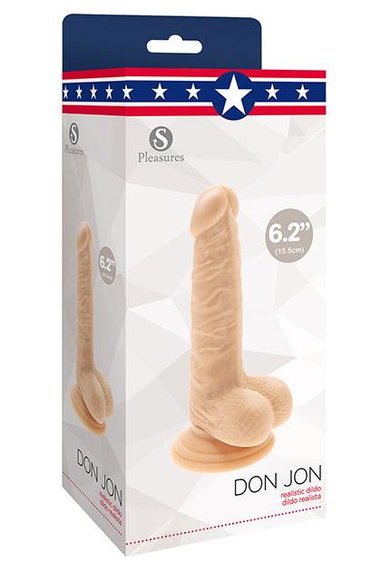 Don Jon Realistic Dildo - 15,5 cm