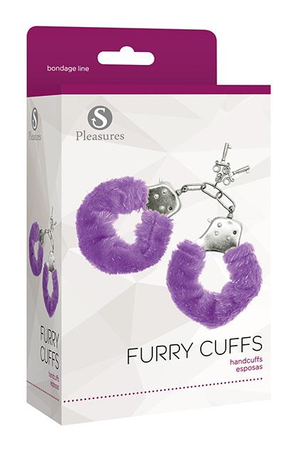 Furry Cuffs - Purple