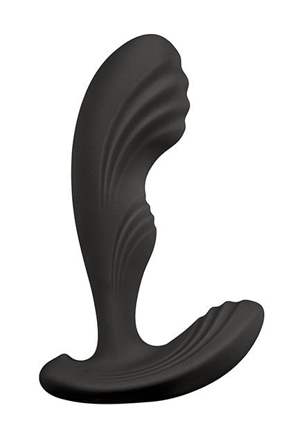 Cozy Prostate vibe with remote  - Black (Fully Covered with Silicone)