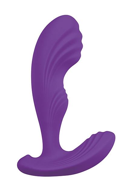 Cozy Prostate vibe with remote  - Purple (Fully Covered with Silicone)