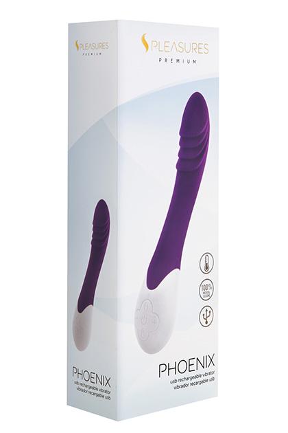 Phoenix Vibrator - Purple (Heating function)
