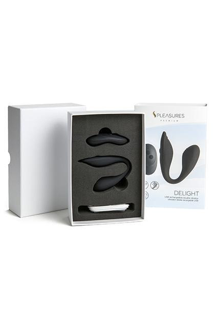 Delight - Black (Fully Covered with Silicone)