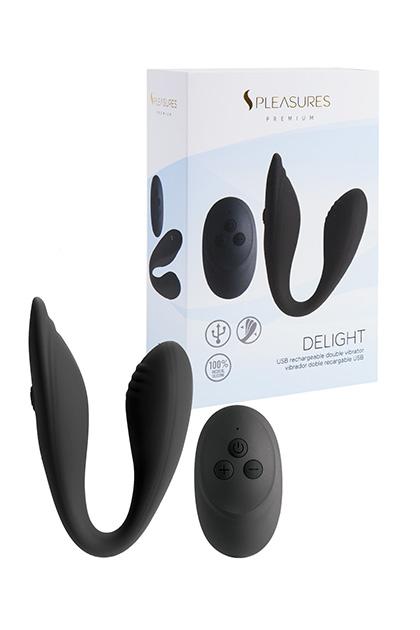 Delight - Black (Fully Covered with Silicone)