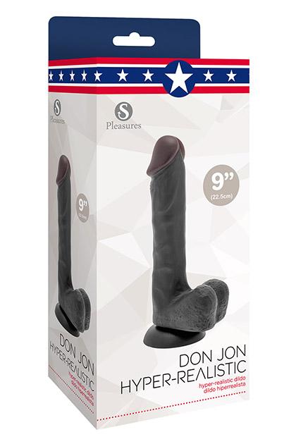 Don Jon Black Hiper Realistic - 22,5 cm