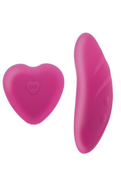 Panty Vibe Sweetheart - Pink (Fully Covered with Silicone Toy and Remote)
