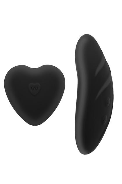 Panty Vibe Sweetheart - Black (Fully Covered with Silicone Toy and Remote)