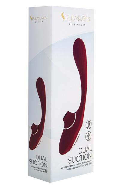 Dual Suction - Wine Red