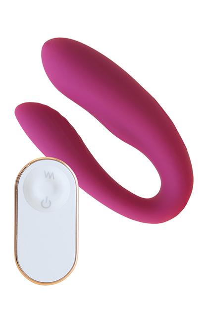 Couples vibe - Wine red (Fully Covered with Silicone)