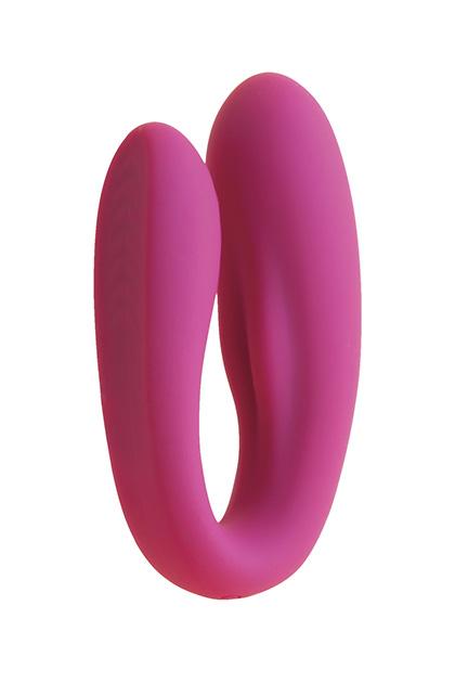Couples vibe - Wine red (Fully Covered with Silicone)