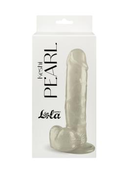 Dildo Pearlescent Keshi - Pearl White