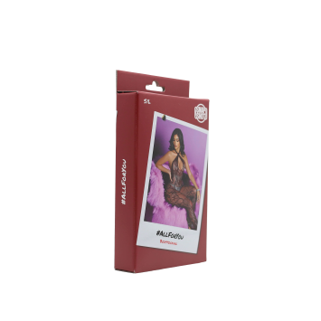 Bodystocking Burgundy Size S/L