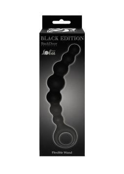 Anal beads Flexible Wand - Black