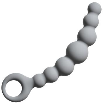 Anal beads Flexible Wand - Grey
