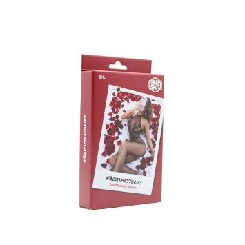 Bodystocking open Black - Size S/L