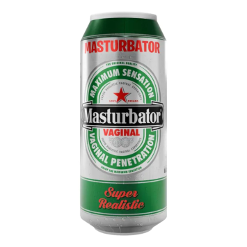 Masturbator Heineken Beer TPE - Flesh
