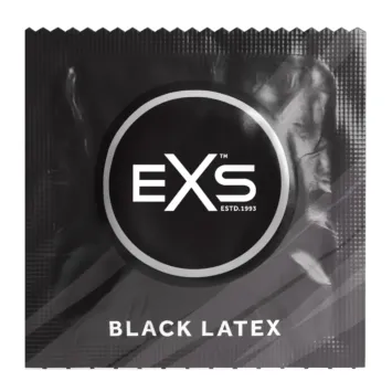 EXS Black Latex Condooms - 12 stuks