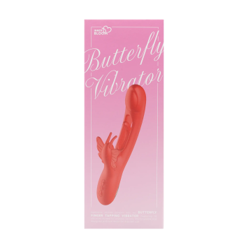 Tapping Butterfly Vibrator - Pink