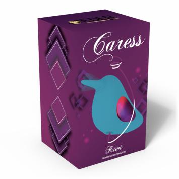 Caress Hummingbird Premium Clitoral Stimulator - Teal