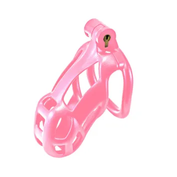 Kink Chastity Series M Cock Cage Pink
