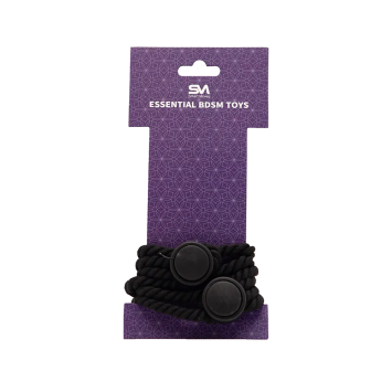 Cuffs Rope Hand/Ankle - Black