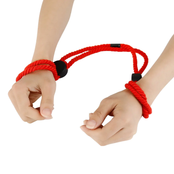 Cuffs Rope Hand/Ankle - Red