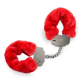 Kink Furry Cuffs Red