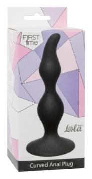 Curved Anal Plug - Black