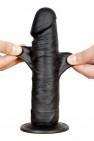 Dildo Realistic Dante 8 Inch - Black