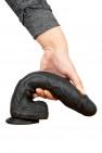 Dildo Realistic David 8 inch - Black