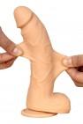 Dildo Realistic David 9 inch - Flesh