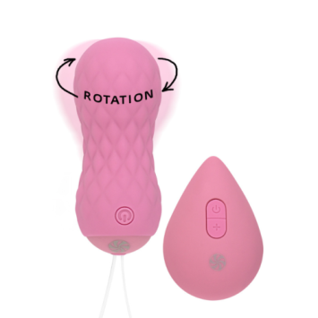 Rotating Vaginal Balls with remote control Take it Easy Dea - Pink