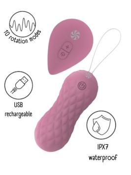 Rotating Vaginal Balls with remote control Take it Easy Dea - Pink