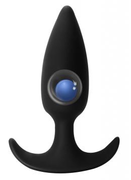 Anal plug with a misplaced centre of gravity Delight - Black