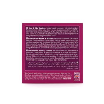 Skins Condoms Dots & Ribs 4