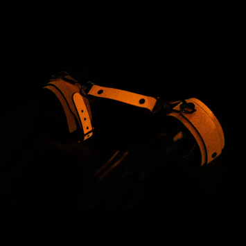 Glow Ankle Cuffs - Orange