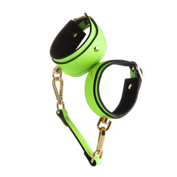 Glow Hand Cuffs - Green
