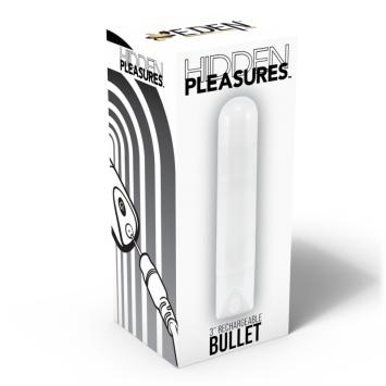 Hidden Pleasures Rechargeable Bullet White