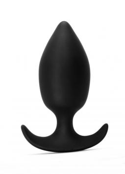 Anal plug with a misplaced centre of gravity - Black