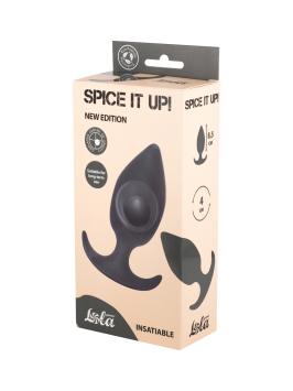 Anal plug with a misplaced centre of gravity - Grey