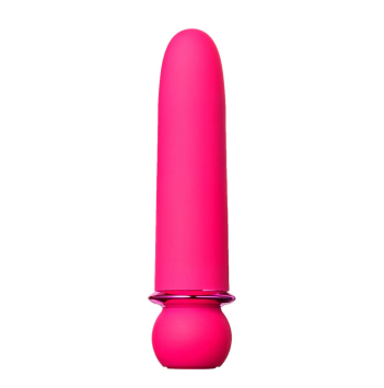 JAGUAR 10 Function Silicone Coated Super Charged Bullet - Pink