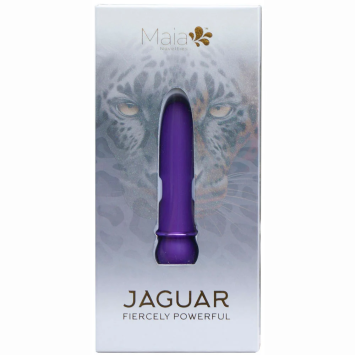 JAGUAR 10 Function Silicone Coated Super Charged Bullet - Purple