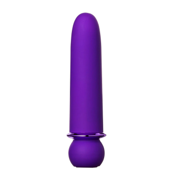 JAGUAR 10 Function Silicone Coated Super Charged Bullet - Purple