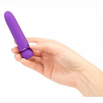 JAGUAR 10 Function Silicone Coated Super Charged Bullet - Purple