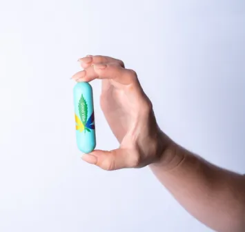 JESSI Rechargeable Super Charged Mini Bullet - Teal Blue