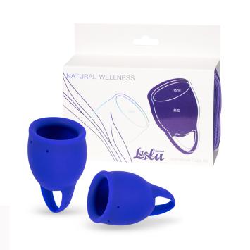 Menstrual Cups Kit Natural Wellness Iris - Blue
