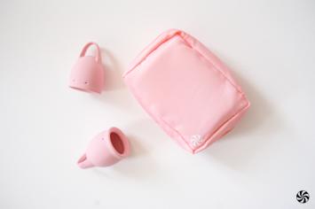 Menstrual Cups Kit Natural Wellness Magnolia - Pink
