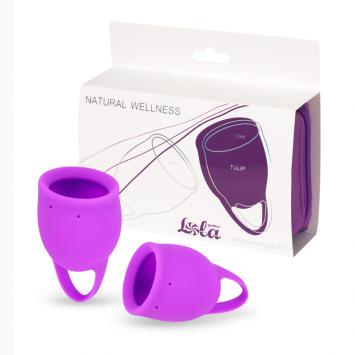 Menstrual Cups Kit Natural Wellness Tulip - Purple